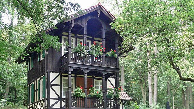 Spurensuche: Das Goldberghaus ließ Rückert in Neuses bei Coburg errichten.