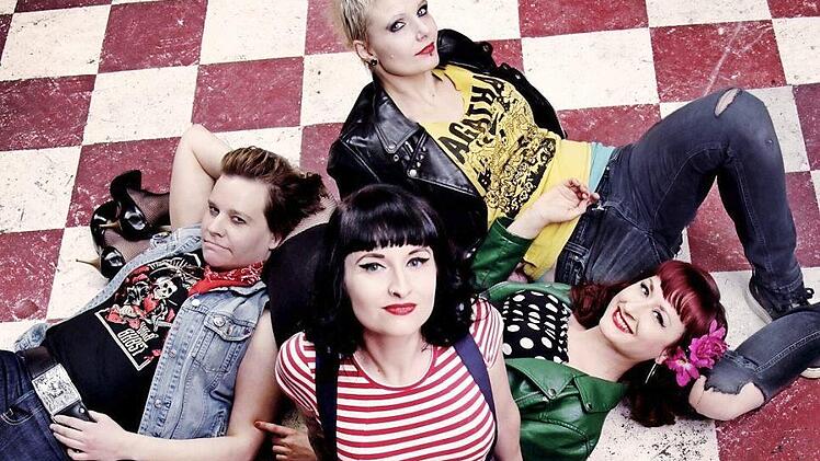 Die Girl-Punk-Band "The Shrieks" aus Helsinki gilt als Geheimtipp. Si espielen am Samstag, 22. Juli, in Coburg. Foto: Nau Nauska