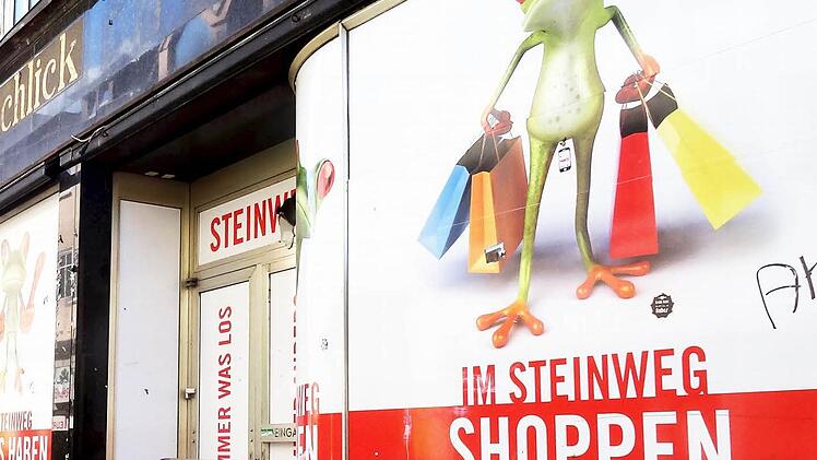 Leerstand im Coburger Steinweg Foto: Jochen Berger