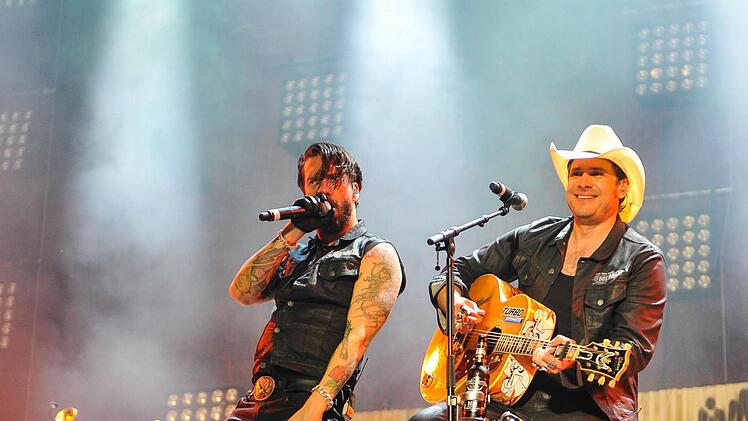 Boss Hoss bei Rock im Park 2016. Foto: Matthias Merz