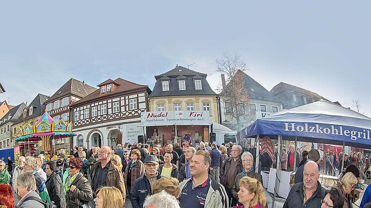 Lichtenfels waram Sonntag Ziel tausender Besucher. Foto: Klaus Gagel