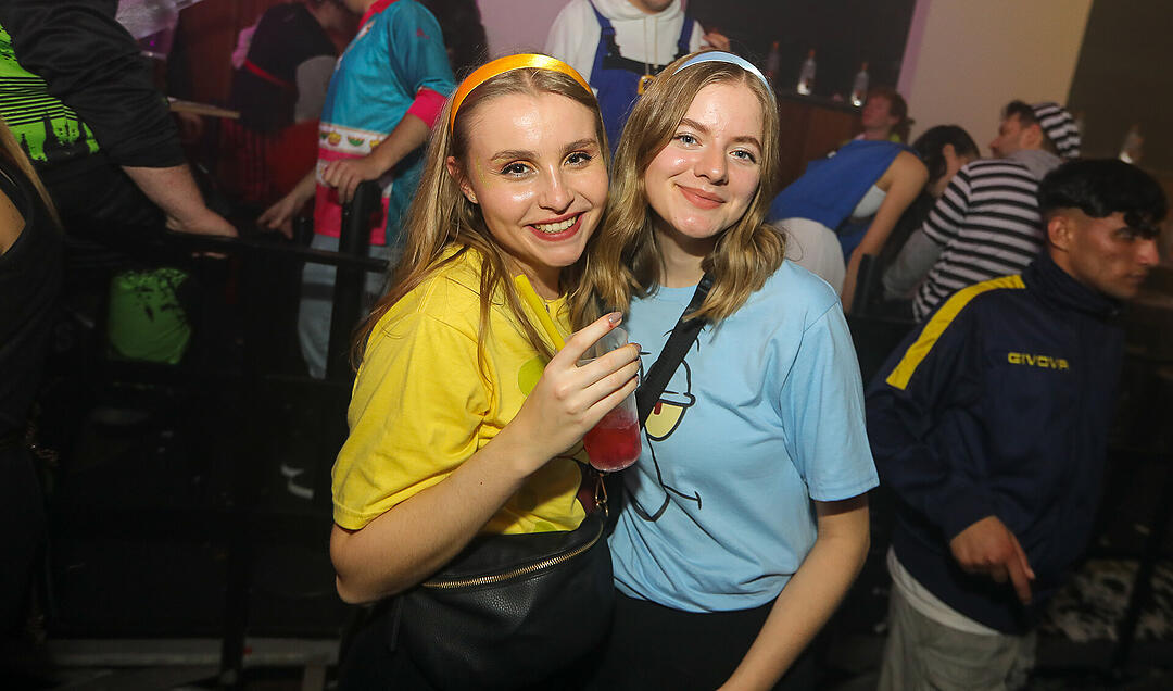 Beste Partystimmung in der Stadthalle
