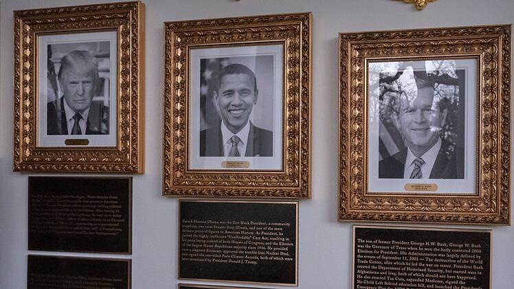 "The Presidential Walk of Fame" im White House mit neuen Texten