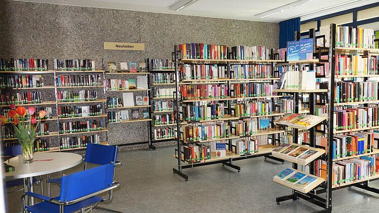 Mehr Platz für die Medien: die gestaltete Breitengüßbacher Bücherei.