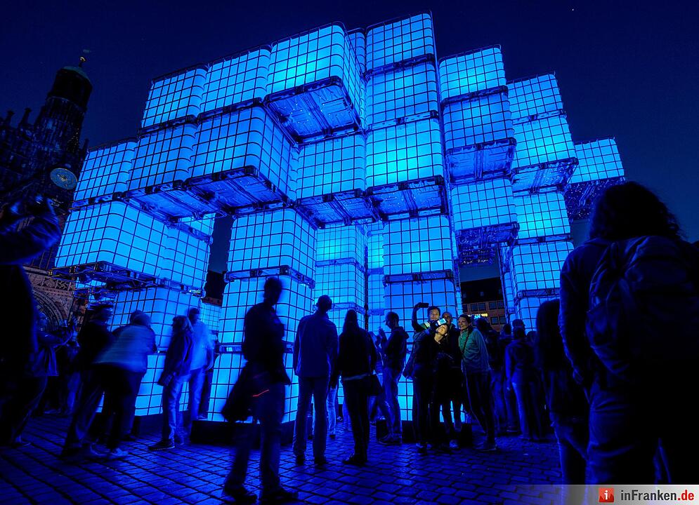 "Blaue Nacht" in Nürnberg