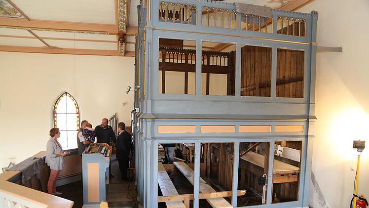 Das leere Haus der Orgel Foto: Franz Galster
