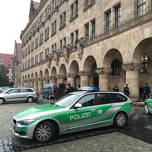 Bombenalarm am Nürnberger Landgericht