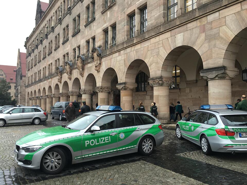 Bombenalarm am Nürnberger Landgericht