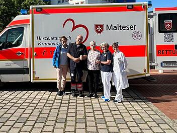 Bamberger Malteser erf&uuml;llen krebskranker Frau sehnlichsten Wunsch - "noch einmal den Sohn sehen"