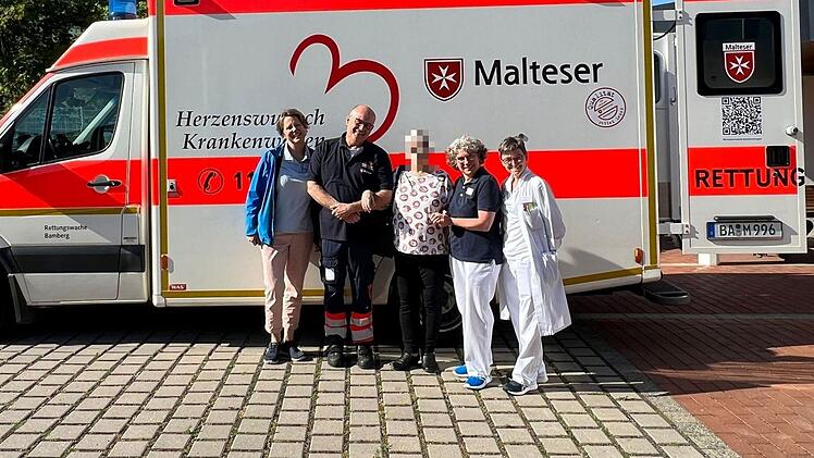 Bamberger Malteser erfüllen krebskranker Frau sehnlichsten Wunsch - "noch einmal den Sohn sehen"