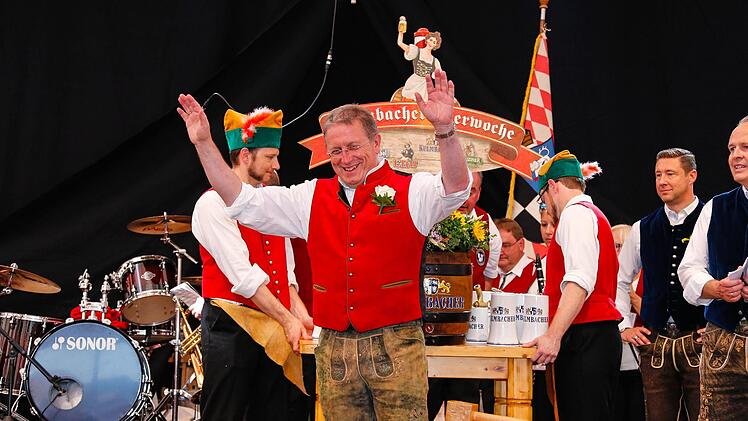 Die Kulmbacher Bierwoche ist eröffnet. Foto: Matthias Hoch