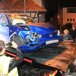 Unfall in Unterlauter