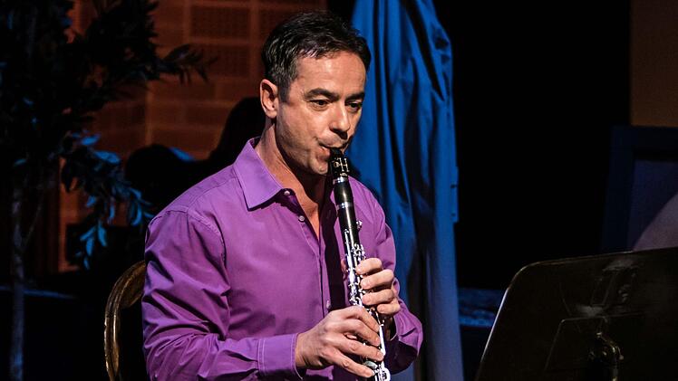 Impressionen vom Kinderkonzert "Herr Buffo und der Notendieb" im Coburger Theater in der Reithalle: Andreas Blohmann.Foto: Jochen Berger