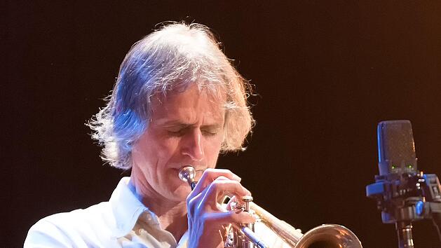 Vielseitiger Trompeter und Komponist: Markus Stockhausen. Mit seiner Group gastiert er am Donnerstag in Bad Rodach.Foto Ninette Niemeyer