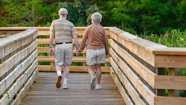 Symbolbild: Rentner, Eherpaar