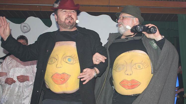 Sie lieferten einen starken Auftritt: Thomas Krischke und Werner Vetter