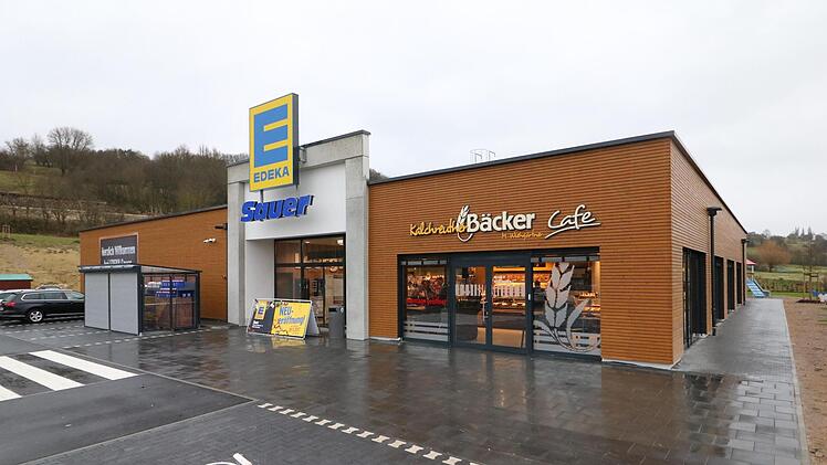 Das neue Fachmarktzentrum in Weilersbach