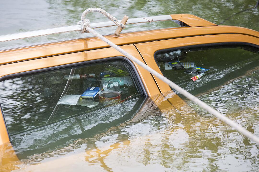 Auto aus See bei Haßfurt geborgen