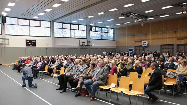 Szenen vom Hammelburger Neujahrsempfang der CSU. Foto: Ralf Ruppert