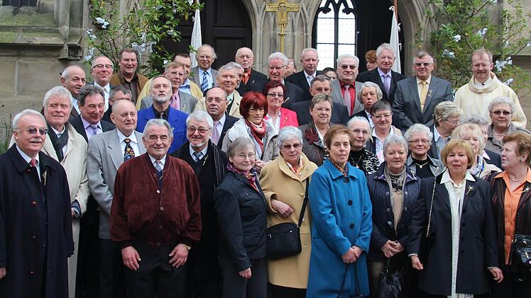 Sie feierten diamantene Jubelkommunion in Kronach.