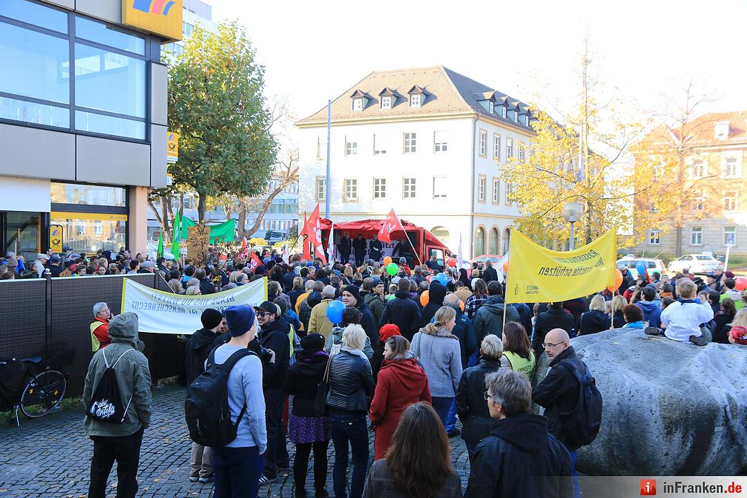 Zwei Demos in Bamberg