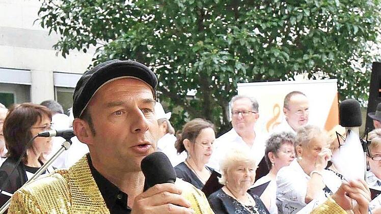 Moderator Dieter Thomas Weck alias Stefan Rieger
