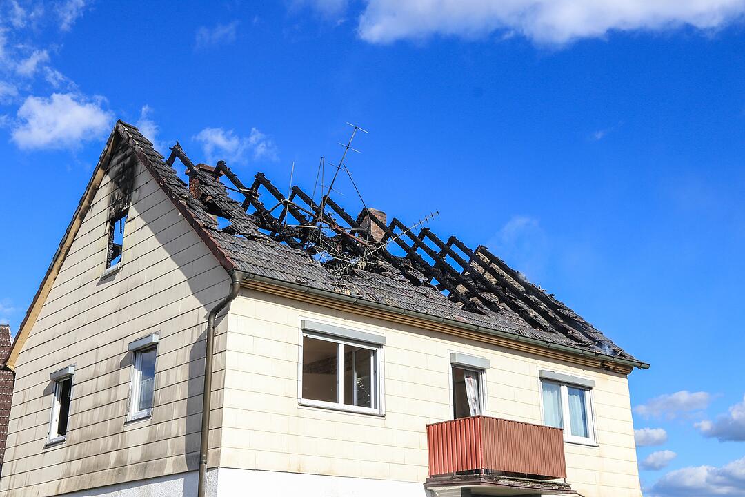 Großbrand in Lichtenfels
