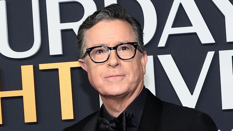 Stephen Colbert moderiert noch bis Mai 2026 die "Late Show", dann ist Schluss.