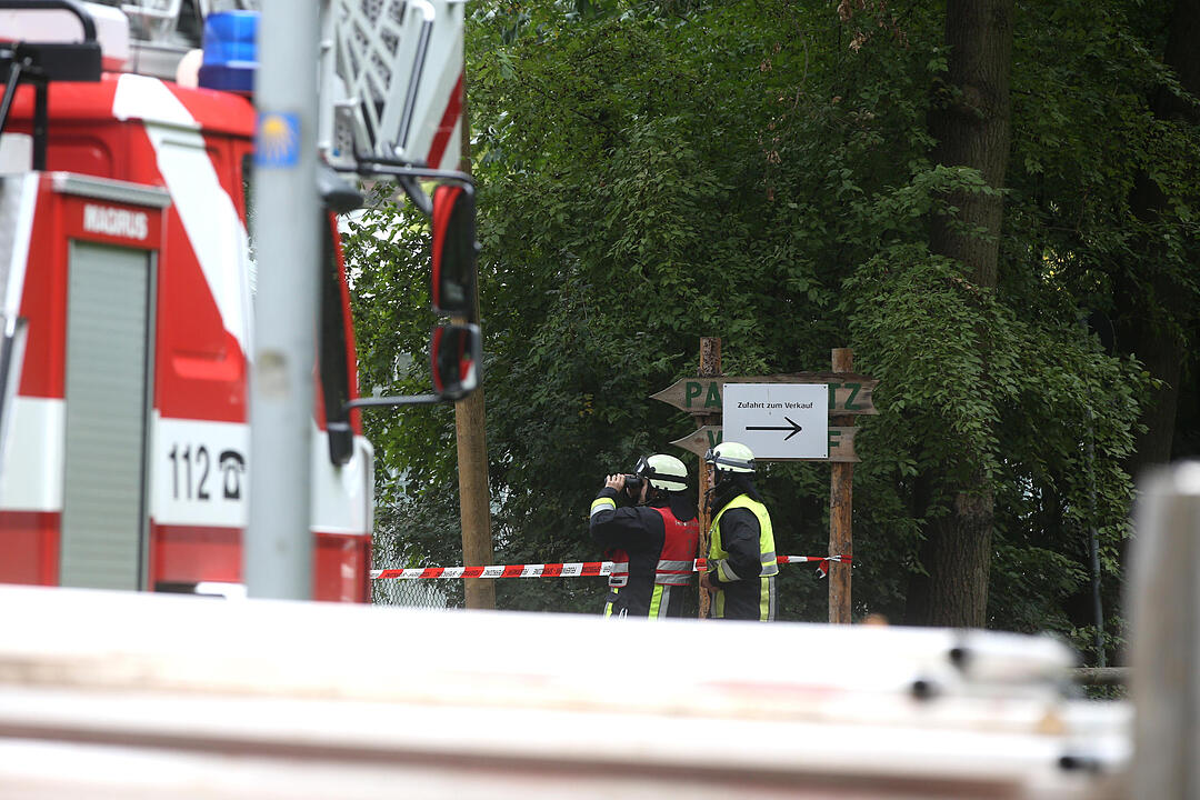 Nürnberg: Munitionsfund in der Braillestraße - vermutlich Phosphorbombe