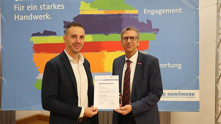 Würzburg: Handwerkskammer für Unterfranken vereidigt neuen Sachverständigen