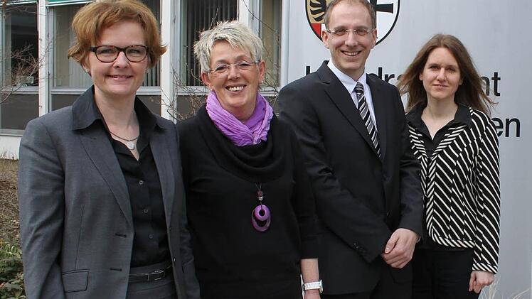 Das Konversionsteam ist jetzt komplett (v.l.): Cordula Kuhlmann, Katharina Heckelmann, Matthias Endres und Verena Mörsner.
