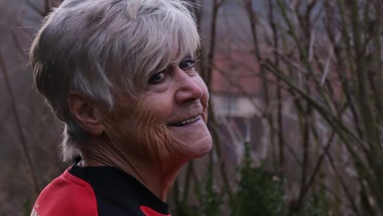 Ex-Torfrau Bärbel Will im Trikot des TSV Münnerstadt, des Nachfolgevereins des einstigen SV. Steffen Standke