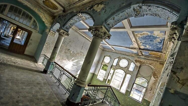 Als "Fallen beauty" ist diese Fotografie benannt.  Foto: Foto-Forum Forchheim
