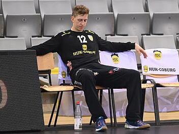 Er hat sich am wenigsten vorzuwerfen: HSC-Torsteher Konstantin Poltrum ist in ausgezeichneter Form. Trotzdem ist er mit der aktuellen Situation nicht glücklich. Foto: Hagen Lehmann