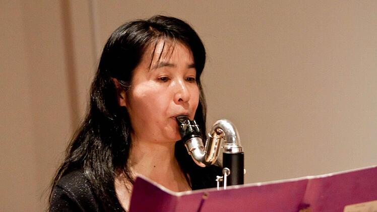 Rumi Sot-Klemm an der BassklarinetteFoto: Jochen Berger