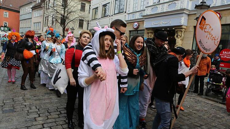 Impressionen vom Coburger GaudiwurmFoto: Barbara Herbst