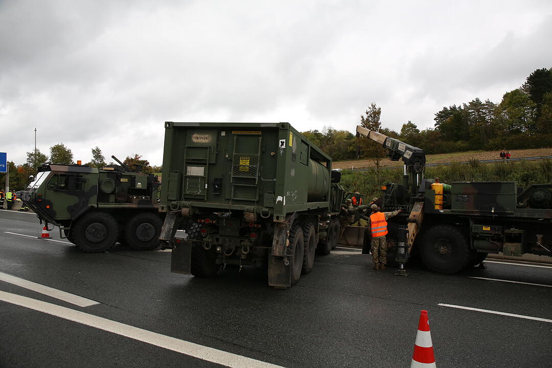 Unfall auf der A9 in Oberfranken
