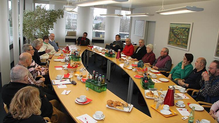 Leserfrühstück in den Räumen der Bayerischen Rundschau.  Foto: Dagmar Besand