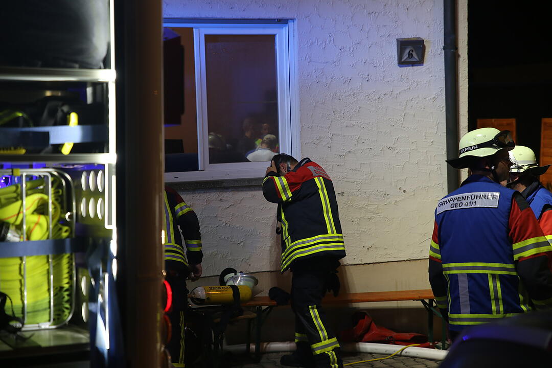 Mann stirbt bei Feuer in Georgensgmünd