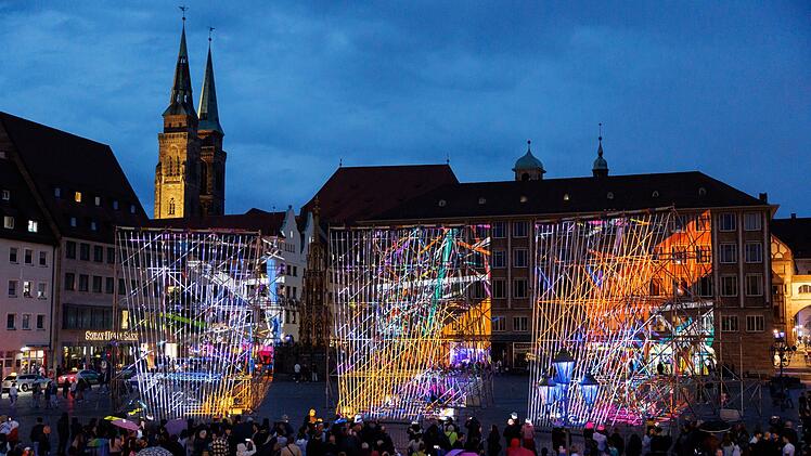 Kulturfestival «Die Blaue Nacht» in Nürnberg