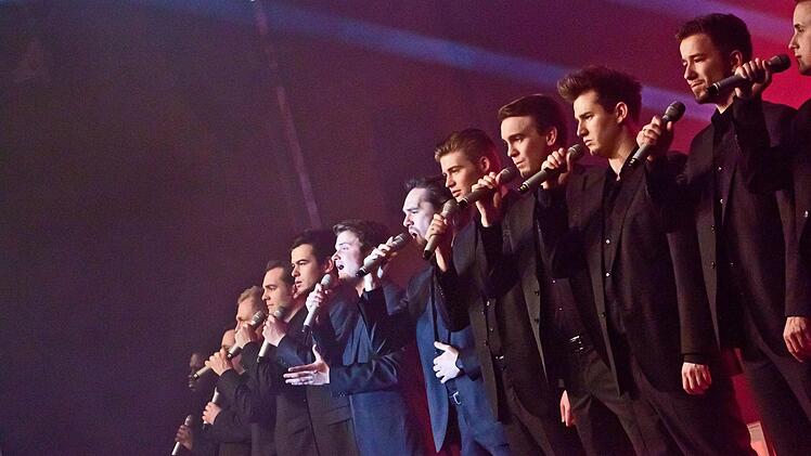 Impressionen vom Gastspiel der "12 Tenors" in Coburg.Foto: Jochen Berger