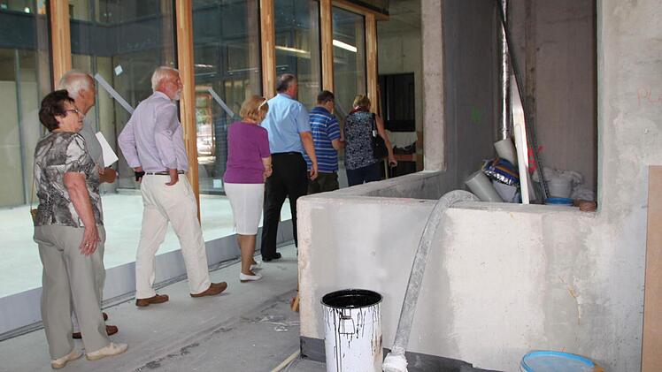 Rundgang durch Haus Waldenfels in Bad Brückenau im August 2015 Foto: Ulrike Müller