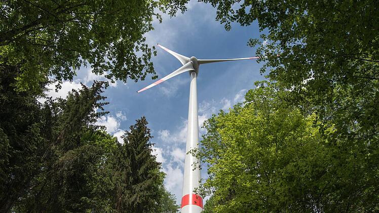 Im Lichtensteiner Wald könnten, wenn die Pläne des Marktes Maroldsweisach und der Nachbarn in Seßlach verwirklicht würden, bis zu 40 Windräder aus dem Boden schießen. Solch eine Konzentration von Anlagen hält der Gemeinderat von Maroldsweisach für überzogen.  Foto: dpa/Archiv