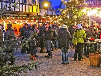 Weihnachtliche Stimmung f&uuml;r einen guten Zweck: der Markt in Jesserndorf Foto: privat