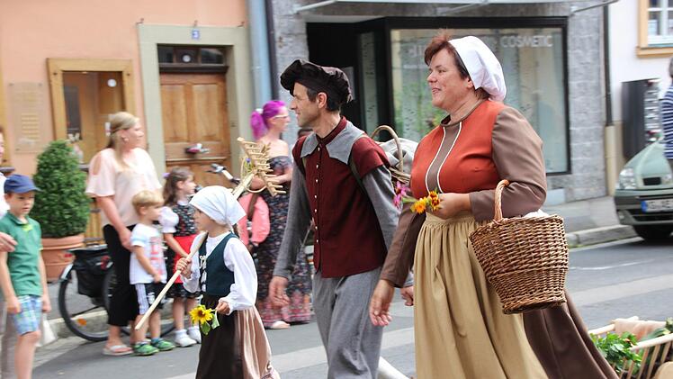 Heimatspiel in Münnerstadt. Foto: Heike Beudert