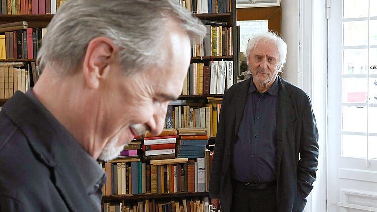 Georg (Günther Maria Halmer, rechts) möchte mit seinem ehemaligen besten Freund Heinz (Stephan Bissmeier) reinen Tisch machen.