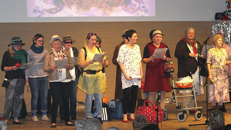 Der "Frauen-Stammtisch" krachte auf.