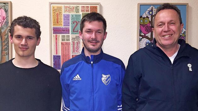 Neue Mitglieder im Vorstand sind Paul Füller, Florian Heimerl und Stephan Heimerl.  Foto: Wolfgang Werner