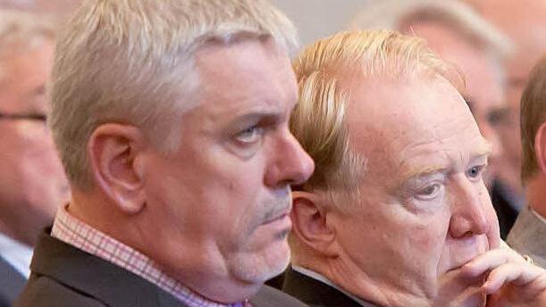 Auf in den (Wahl-)Kampf! Norbert Tessmer (links) und Hans Michelbach.