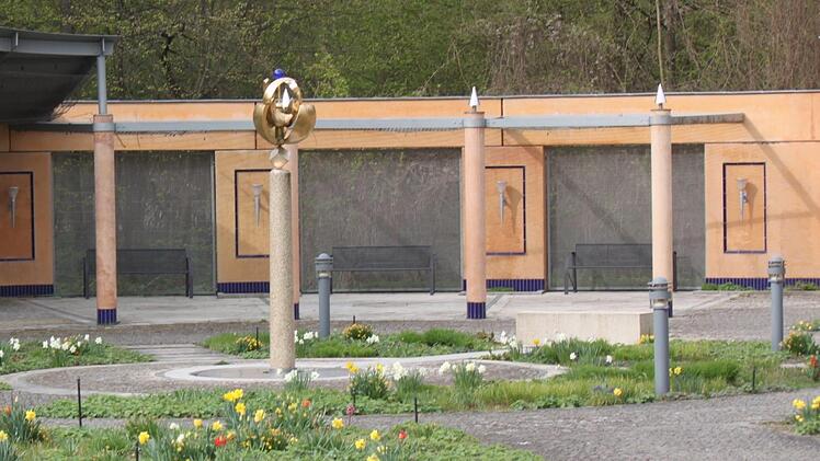 Der Künstlergarten im hinteren Teil des Kurparks Foto: Matthias Einwag